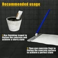 thumbnail image 6 of Bull Float Concrete Tools,48’’×8’’ Magnesium Aluminum Alloy Concrete Float with 4 Combinable Handles,Concrete Bull Float with Carrying Toolbox,Trowel,Concrete Bull Float Kit for Concrete Finishing, 6 of 8