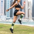thumbnail image 6 of Lsque Fog Forest Pattern Sport Compression Socks for Men & Women 15-20 mmHg Knee High Nurse Pregnant Running Medical and Travel Athletic, 6 of 6