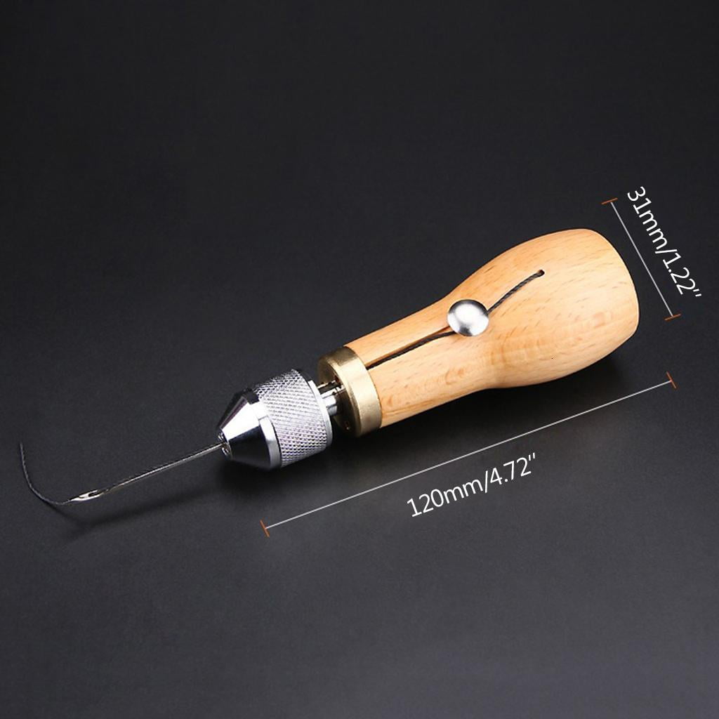 Rvaymup Leather Hand Sewing Stitching Needles, Sewing Thread for Sofa, Backpack, Shoe