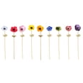 thumbnail image 3 of Ramo de flores artificiales Bewildely 5 uds anémona tacto Real, 3 of 6