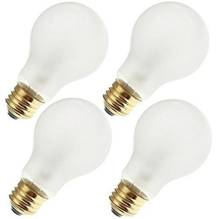 Industrial Performance 25A19 12V, 25 Watt, A19, 12 Volt, Light Bulbs, 2000 Hour Life (4 Pack)