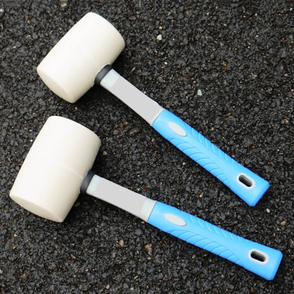 Durability Rubber Mallets AntiSlip Handle Safe For Wood Floors Ceramic Tiles Installation