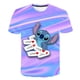 thumbnail image 1 of Camisetas de punto para niños y niñas, camisetas de manga corta con dibujos animados bonitos para niños, camisetas casuales de moda para niños de 1 a 14 años, ropa 6T Gao Jinjia LED, 1 of 2
