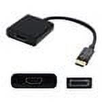 UPC: 0821455277010 | AddOn 8in DisplayPort to HDMI Adapter Cable – video adapter – DisplayPort / HDMI – 7.9 in