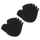 thumbnail image 1 of 20pcs Cubiertas blandas Pastillas desechables para el pecho jinwen Tapa de pezón para mujer Negro, 1 of 8