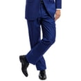 thumbnail image 3 of Julinie Mens Suit 2-Piece Solid Suit Set with Jacket and Dress Pants, Modern Fit, 3 of 3