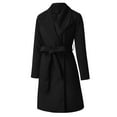 thumbnail image 2 of Vedolay Women's Fall Coat Women's Casual Lapel Single Long Sleeve Office Work Suit Jacket,Black XL, 2 of 5