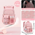 thumbnail image 4 of FPYWO School Backpacks Bags for Girls, Kids Casual Bookbag for Child Teens, Pink, 4 of 7