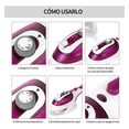 thumbnail image 5 of Planchas De Vapor De Mano Portáti Con Base Rosa, 5 of 5