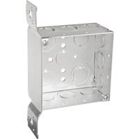 RACO Galvanized Zinc Electrical Box Cover, Box Type: Square, Number of ...