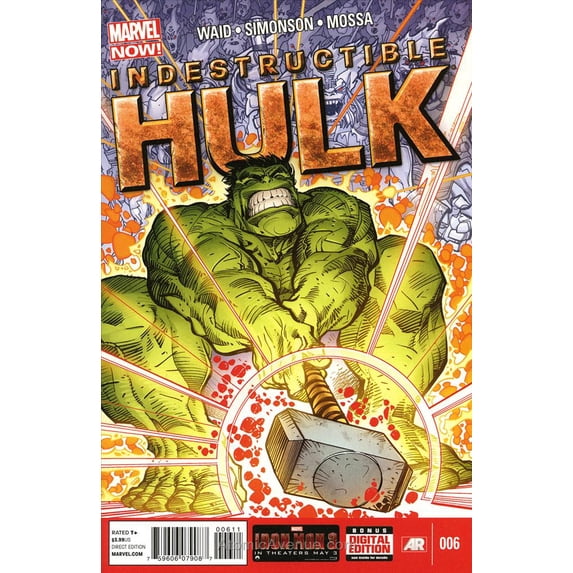 Indestructible Hulk #6 VF ; Marvel Comic Book