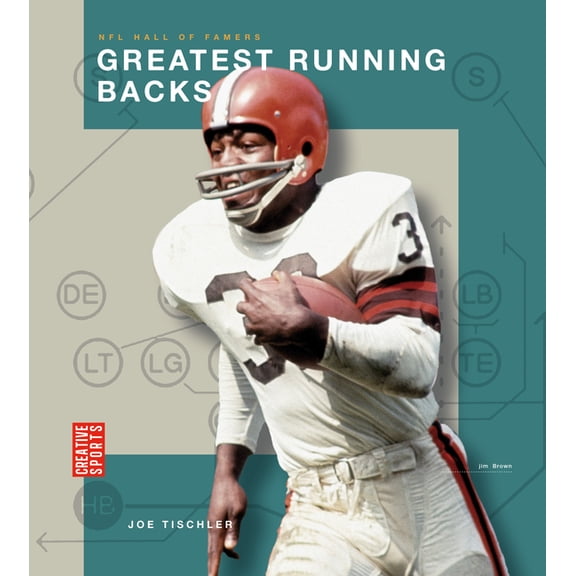 Creative Sports: NFL Hall of Famers Greatest Running Backs, (Hardcover)