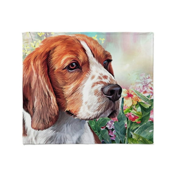 CafePress - Beagle Painting Throw Blanket - Soft Fleece Throw Blanket, 50"x60" for All Ages