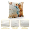 thumbnail image 4 of Fox Throw Pillow Covers, Vintage Watercolor Butterfly Fox Throw Pillow Cover , Couch Pillow Covers, Pillow Decorative for Sofa Home Living Room Bedroom, 4 of 5