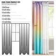 thumbnail image 4 of Your Zone 4 Piece Window Curtains Panel Set, 27.5" x 84" Gray Camo, 4 of 4