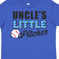 thumbnail image 4 of Inktastic Baseball Uncles Little Pitcher Boys Toddler T-Shirt, 4 of 5