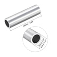 thumbnail image 2 of Tubo Redondo de Aluminio Unique Bargains 6063 28mm OD 22mm Interior 100mm Longitud 2uds, 2 of 5