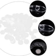 thumbnail image 3 of 24 Pcs Boîte de Protection pour Collection de Pièces en Acrylique Boîte à Pièces Boîte Ronde Transparente, 3 of 8