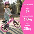 thumbnail image 6 of Yvolution Y Velo Balance Bike |12" No-Pedal Ages 3,4,5 Years (Pink) Unisex, 6 of 7