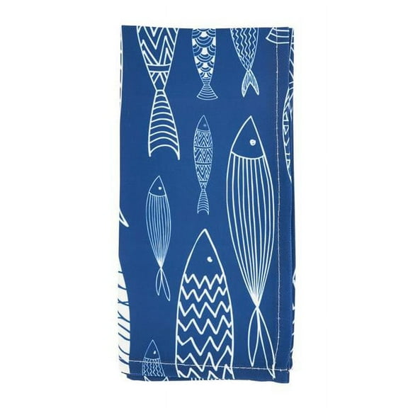 Saro Lifestyle Fish Design Table Napkin (Set of 4)