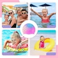 thumbnail image 2 of Kids Swim Cap Durable Silicone Swim Caps Waterproof Bathing Pool Swimming Caps Mermaid Unicorn Water Swimming Hats, 2 of 3