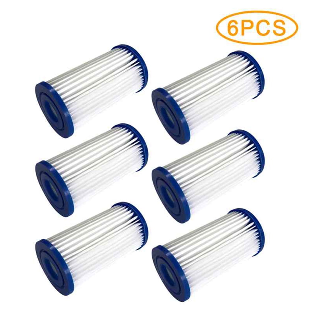 Pool Filters Size A or C 6 Pack Pool Replacement Filter Cartridge Type A/Type C Filters for