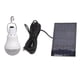 thumbnail image 1 of Bombilla de luz portátil con panel solar, luz LED solar portátil Bombilla de luz LED solar portátil Bombilla de luz solar portátil Máxima confiabilidad, 1 of 8