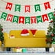 thumbnail image 1 of Pancartas navideñas de papel, decoraciones navideñas, decoración navideña, pancartas para fiestas, guirnaldas de papel de colores, decoración navideña con letras colgantes, guirnaldas, pancartas de cu, 1 of 6