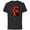 Black, variant on Marvel Daredevil Super Hero Comic Art Red & Black Face Raw - Short Sleeve Cotton T-Shirt for Adults - Customized-Black