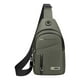 thumbnail image 2 of Bolso de pecho para hombre, bandolera, versátil, informal, pequeño, multifuncional, para correr, deportes, bolso de pecho, almacenamiento, 2 of 3