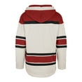 thumbnail image 3 of Men's '47 Oatmeal Detroit Red Wings Rockaway Lace-Up Pullover Hoodie, 3 of 3