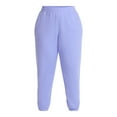 thumbnail image 5 of (2 pack) Terra & Sky Women's Plus Fleece Jogger Sweatpants, Size 0X-5X, 5 of 6