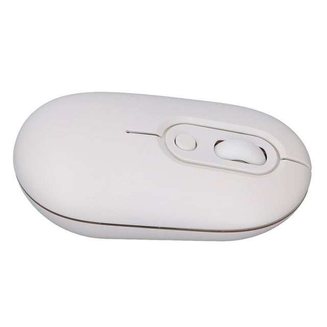 Ratón Inalámbrico, 2.4GHz Con Receptor USB, Seguimiento óptico Ajustable De 1600 Dpi, Mouse Silencioso Inalámbrico Compatible Con PC, Mac, Computadora Portátil
