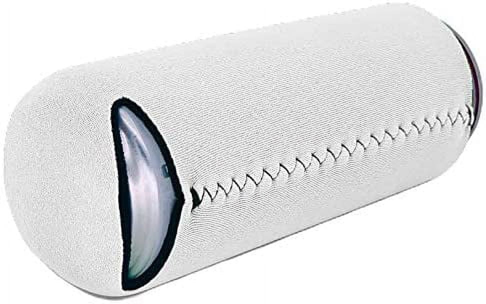 Blank Neoprene Collapsible Slim Can Coolie (12 Pack, White)