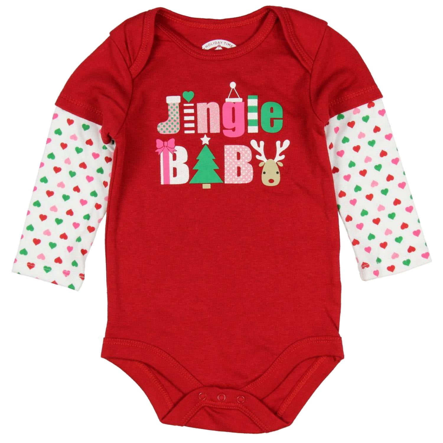 walmart baby christmas clothes