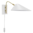 thumbnail image 4 of Modway Journey 7" Swing Arm Wall Sconce in White, 4 of 10