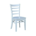 thumbnail image 5 of International Concepts Emily Side Dining Chair in White (Set of 2), 5 of 10