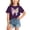 00$-Purple1256, variant on Hiijoy Black T-Shirt for Girl Butterfly Graphic Short Sleeve Crewneck Tees, Sizes 2-14