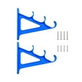 thumbnail image 4 of Almencla 2 Pcs Fishing Rod Storage Rack Wall Mounted Portable 3 Layers Fishing Rod Holder Blue, 4 of 8