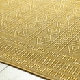 thumbnail image 6 of BoutiqueRugs Nuela Bohemian, Transitional Area Rug - Outdoor Safe - Mustard, Yellow - 6'7" x 9', 6 of 7