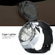 thumbnail image 4 of Reloj encendedor de cigarrillos Reloj de cuarzo Reloj encendedor de butano recargable Plata, 4 of 8