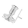 thumbnail image 2 of COSMOBETTY 12Ud Soporte Electrónico Para Vela Pilar Plata Estético Para, 2 of 8
