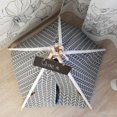 thumbnail image 3 of Tente Tipi pour Animal, Maison Lavable pour Chien et Chat avec Coussin, 3 of 10