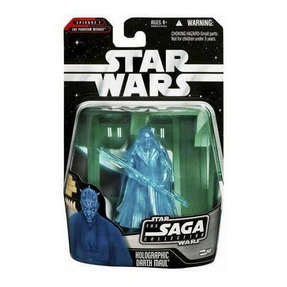 Star Wars Saga Collection 2006 Holographic Darth Maul Action Figure