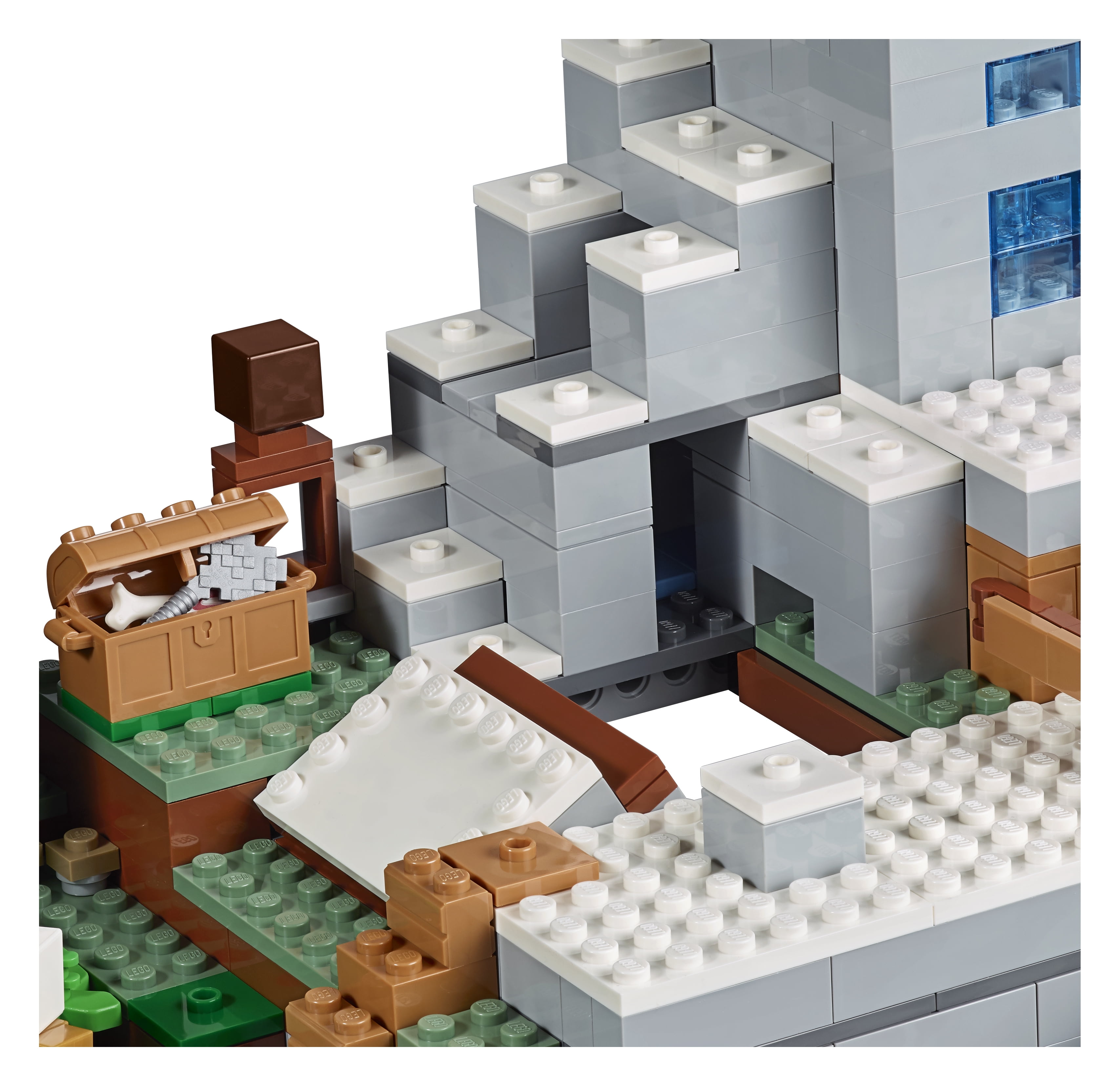 lego 21137 minecraft the mountain cave