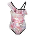 thumbnail image 5 of Kuromi And My Melody Girls One Piece Swimsuits Hawaiian Ruffle Swimwear Beach Bathing Suit Outfits, 5 of 7