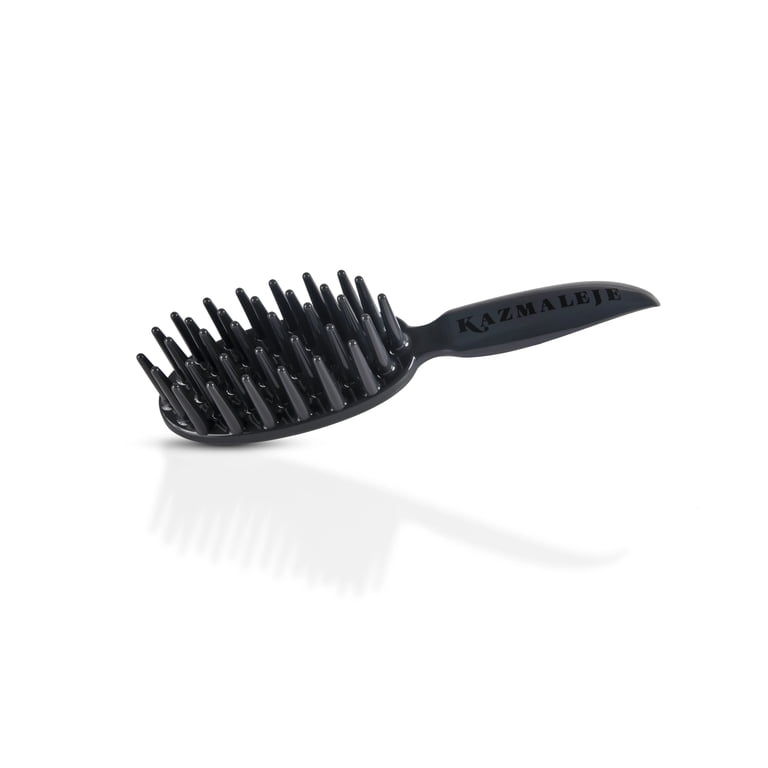 KurlsPlus Paddle Comb Graphite - Walmart.com
