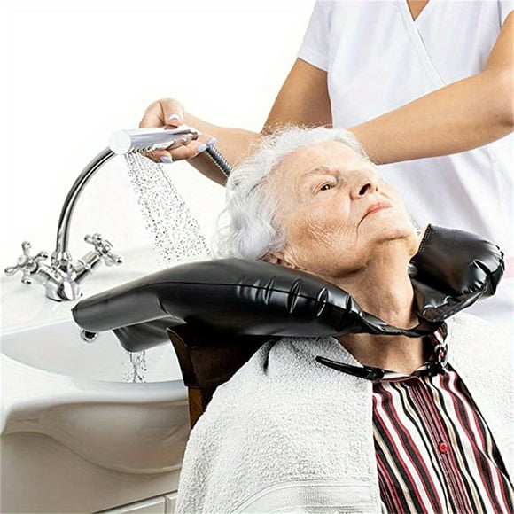 1pc, Évier de Lavage de Cheveux de Salon Gonflable Mobile, Bac à Shampooing de Bassin, Bol-Portable