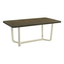 Biloxi 71-inch Rectangular Wood Dining Table Greyish Brown