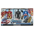 thumbnail image 5 of Marvel: Avengers Titan Hero Series Captain America, Black Panther, and Iron Man Action Figure Set, 5 of 8